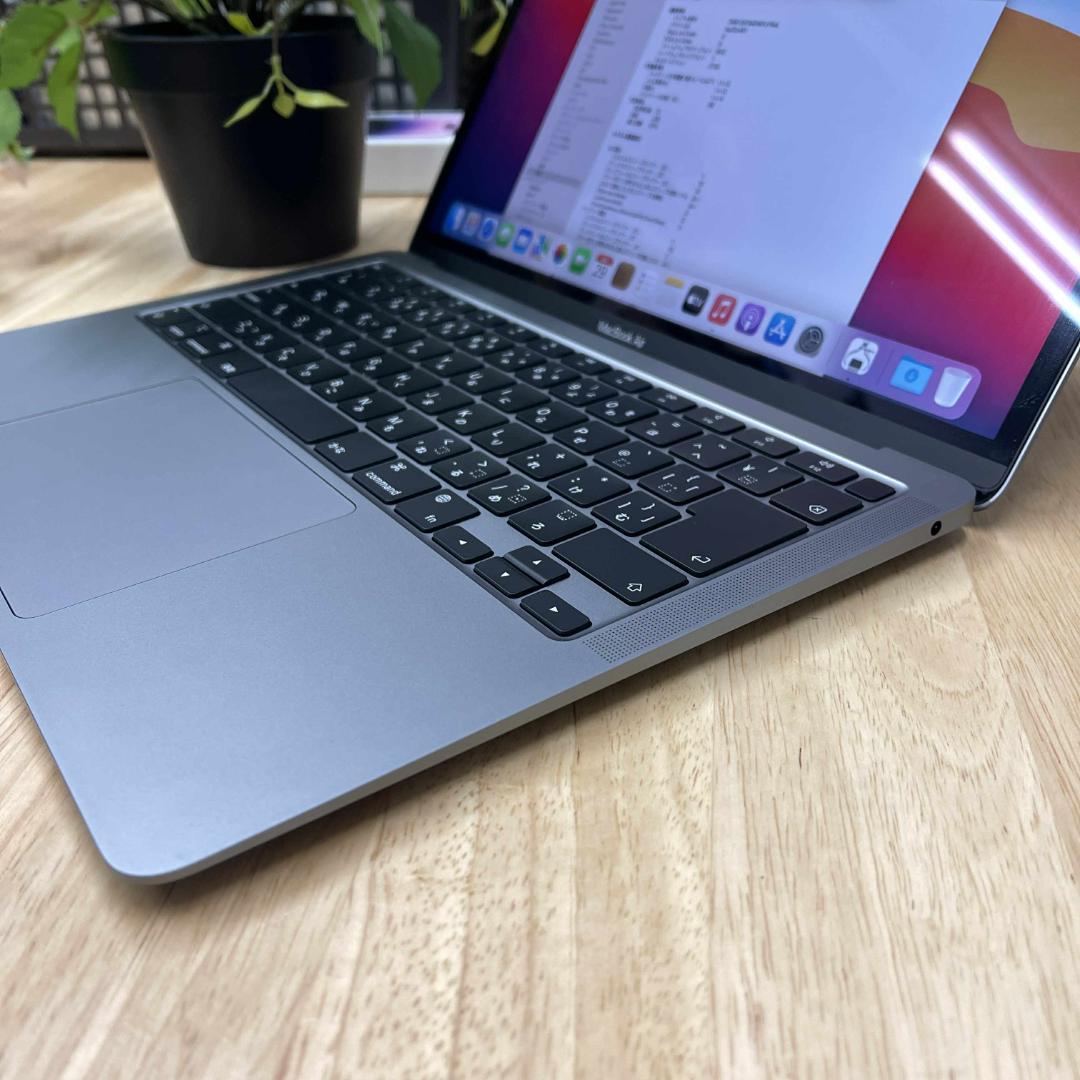 MacBook Air 13インチ M1チップ スペースグレー送料無料SQ6L5