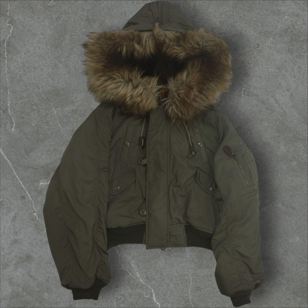 moussy ファーn2bジャケット短丈ショートY2K 平成archiveギャル