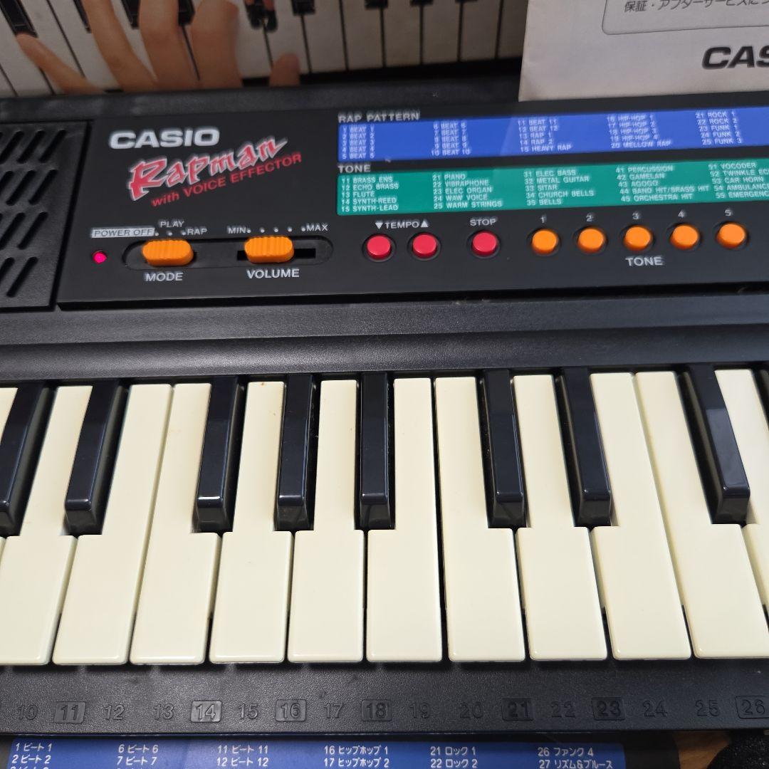 CASIO Rapman カシオ ラップマン キーボード RAP-1 取説あり
