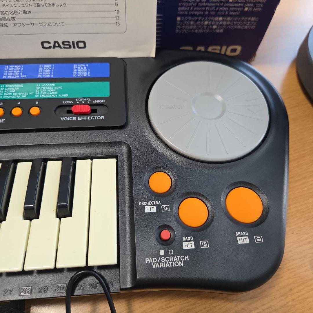 CASIO Rapman カシオ ラップマン キーボード RAP-1 取説あり