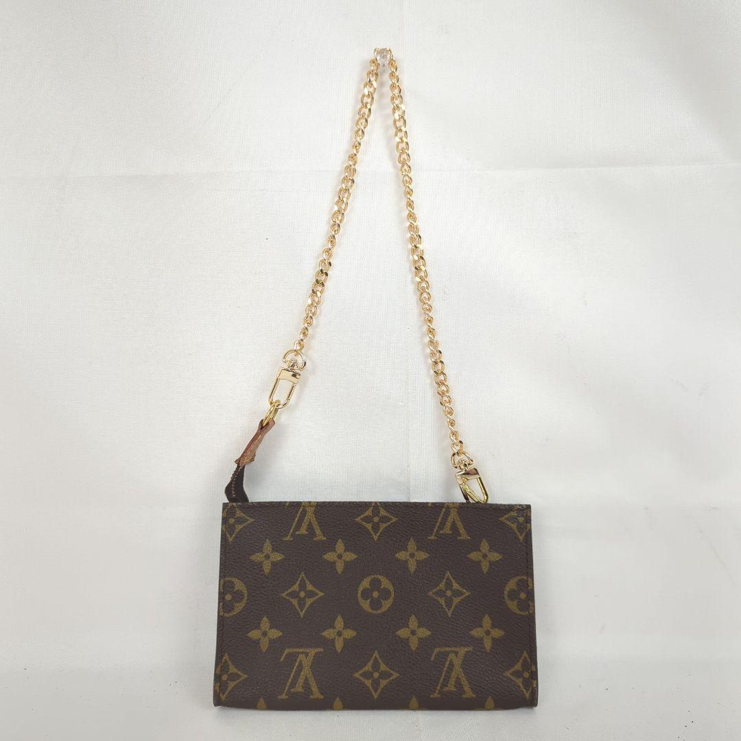 【美品】LOUISVUITTON ルイヴィトン アクセサリー ポーチ モノグラム