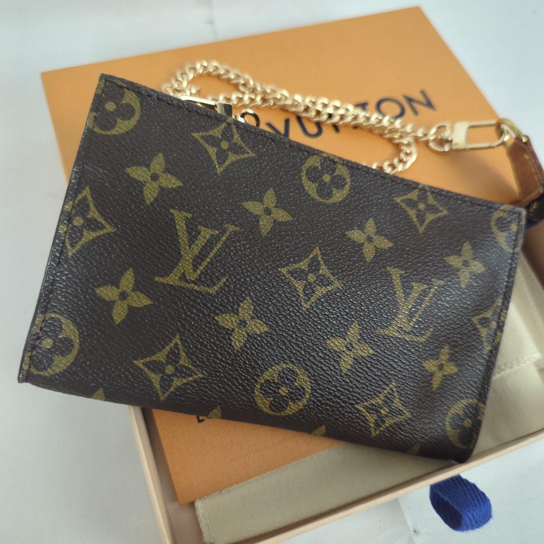 【美品】LOUISVUITTON ルイヴィトン アクセサリー ポーチ モノグラム