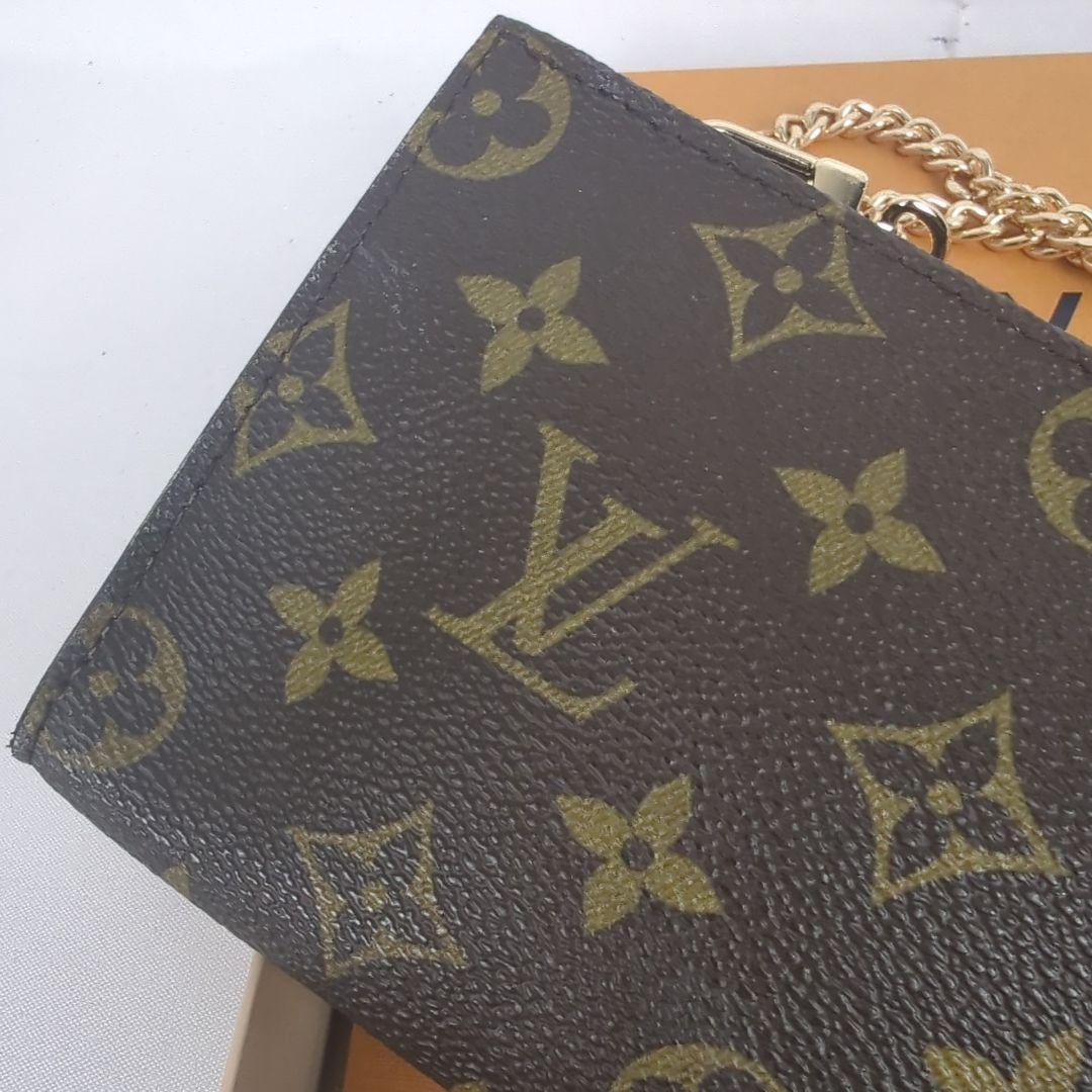 【美品】LOUISVUITTON ルイヴィトン アクセサリー ポーチ モノグラム