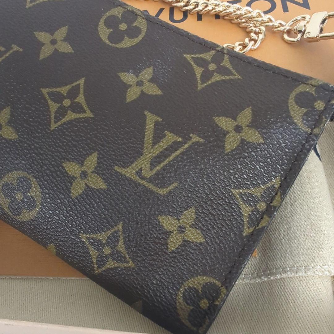 【美品】LOUISVUITTON ルイヴィトン アクセサリー ポーチ モノグラム