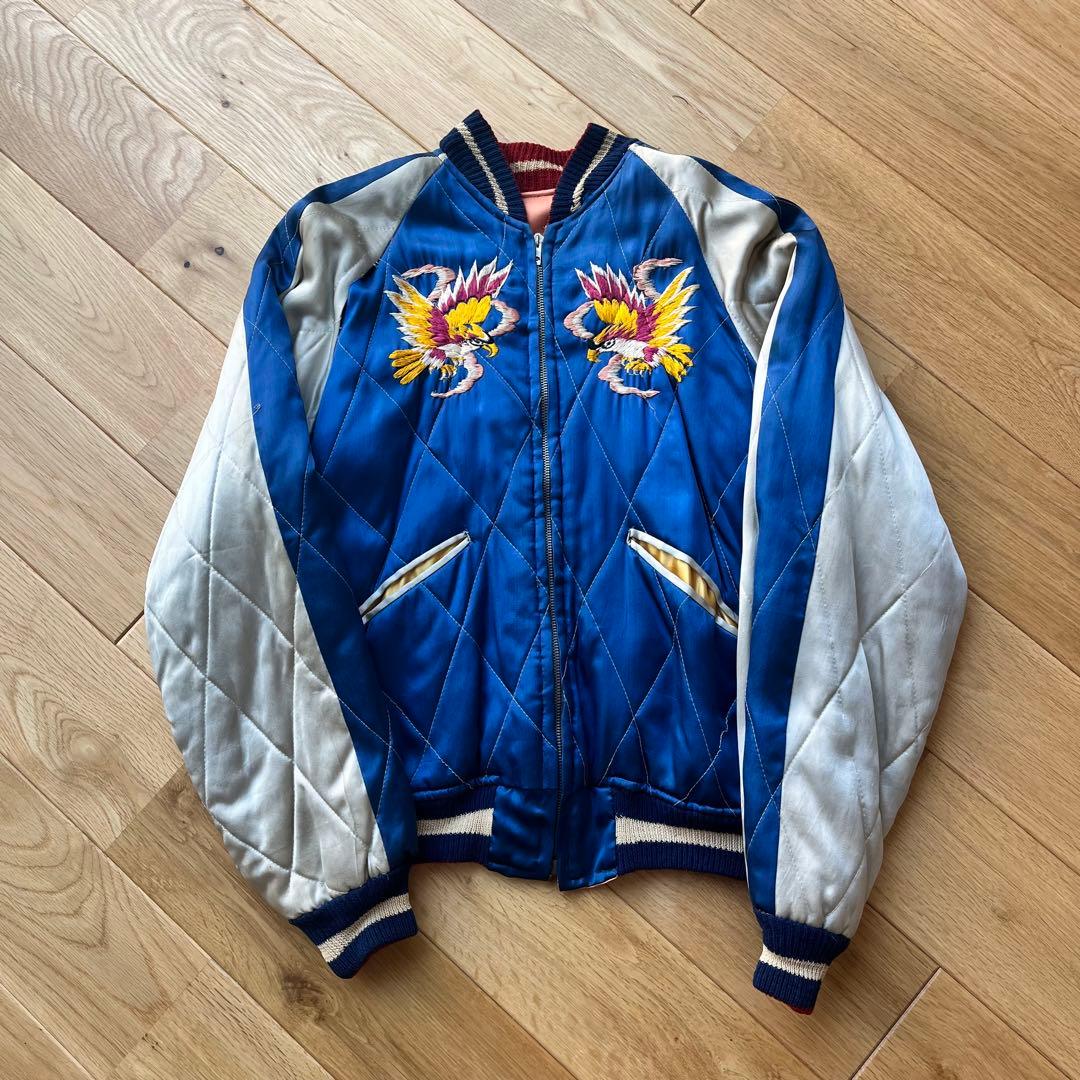 50年代vintageスカジャン【S】オリジナルusa東洋エンタープライズ