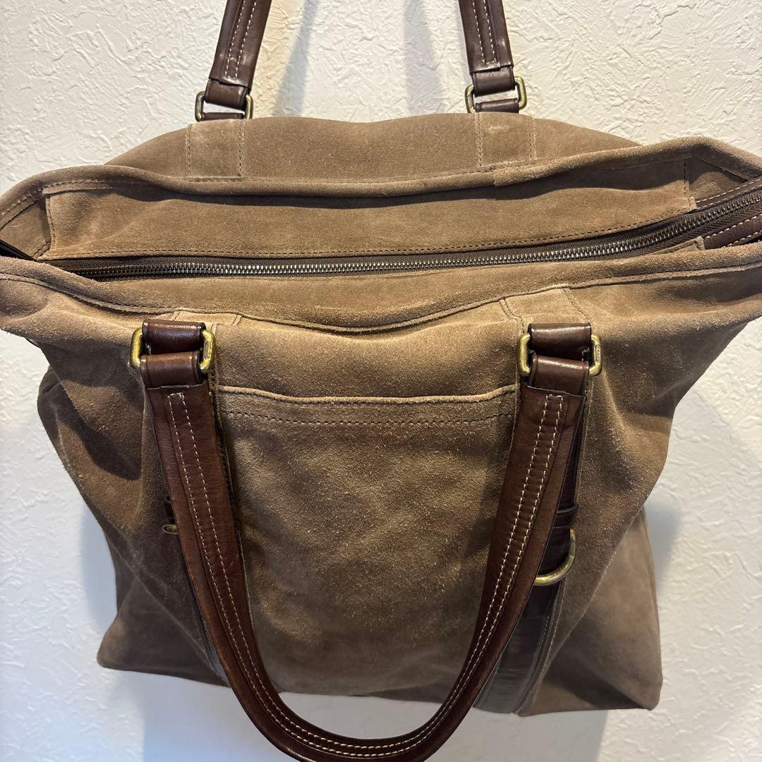 OLD コーチ　トートバッグ　COACH ショルダーバッグ　スウェード