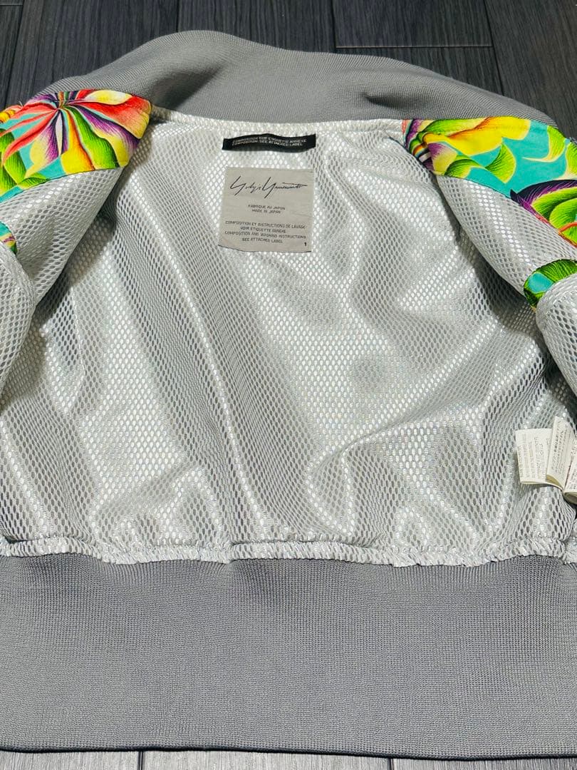 ヨウジヤマモト 08ss 花柄シルクブルゾン