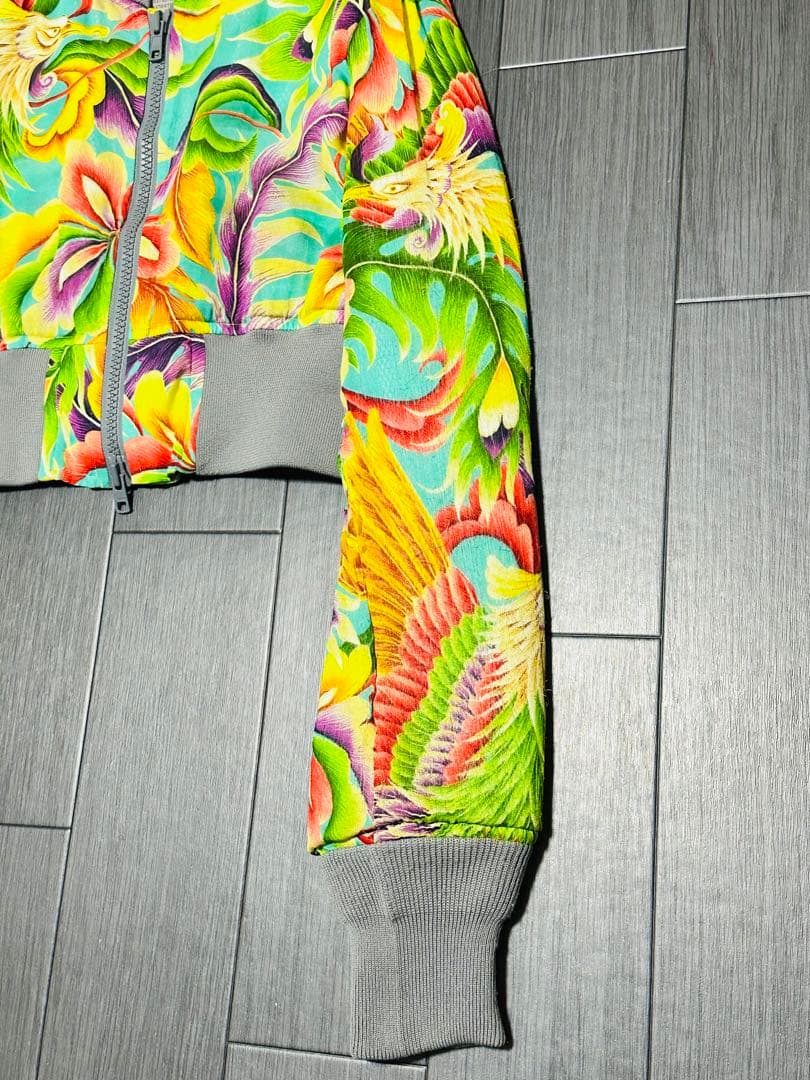 ヨウジヤマモト 08ss 花柄シルクブルゾン