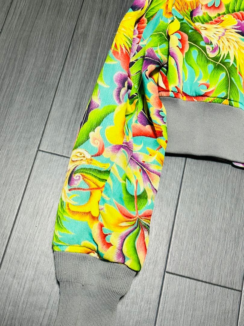 ヨウジヤマモト 08ss 花柄シルクブルゾン