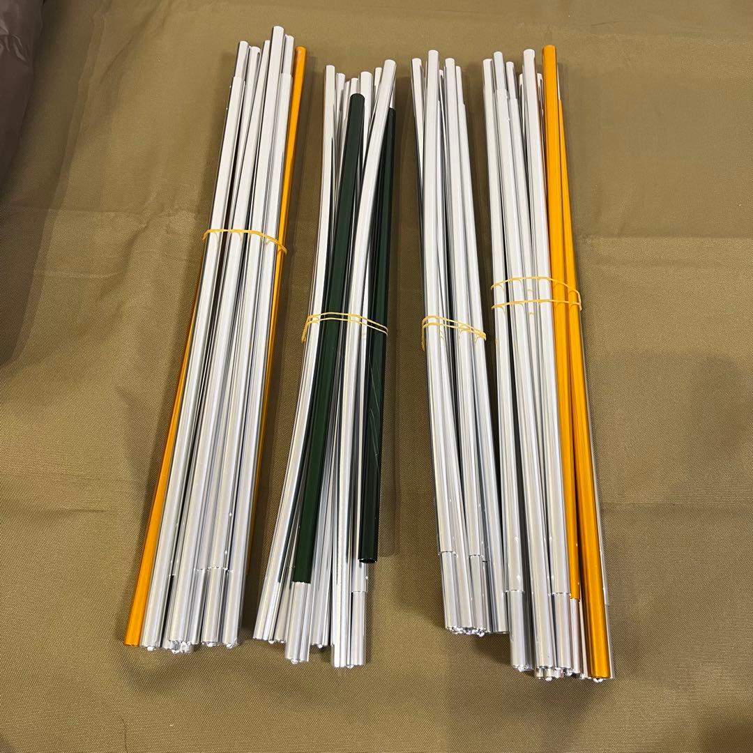  peak アメニティドームM 美品 別売りグランドシート付き