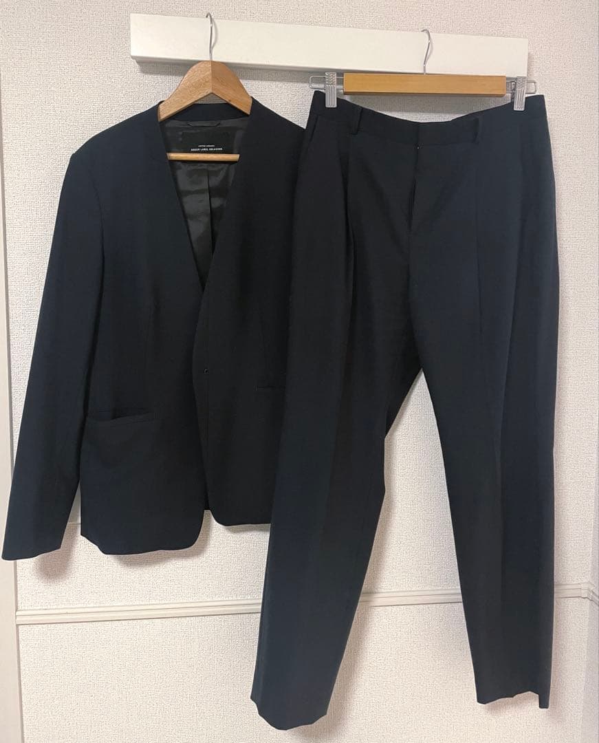 【カチリラ/完売品】グリーンレーベルリラクシングスーツセットアップ