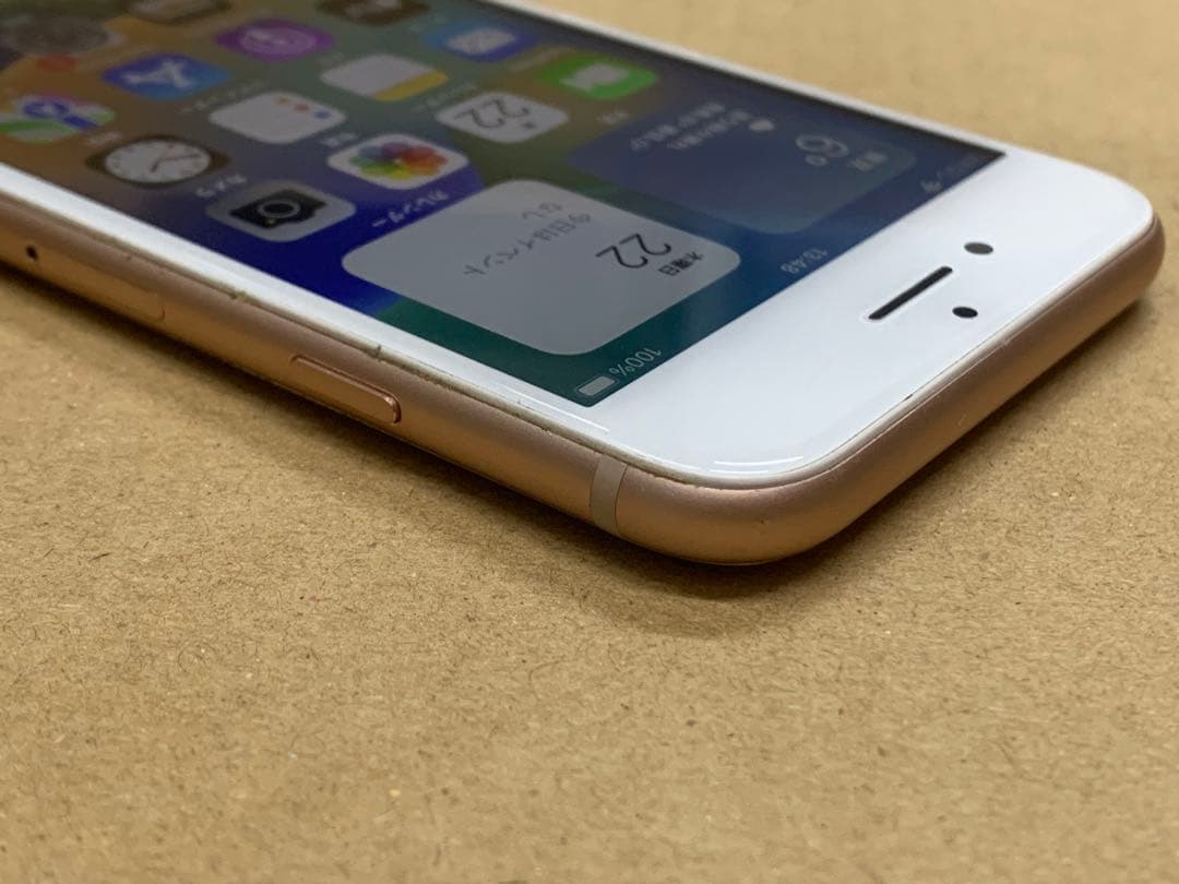 Apple iPhone8 ゴールド 4.7インチ バッテリー新品100%