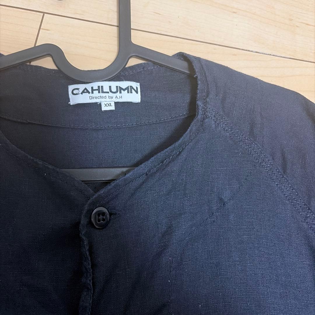 CAHLUMN リネン　セットアップ　XXL