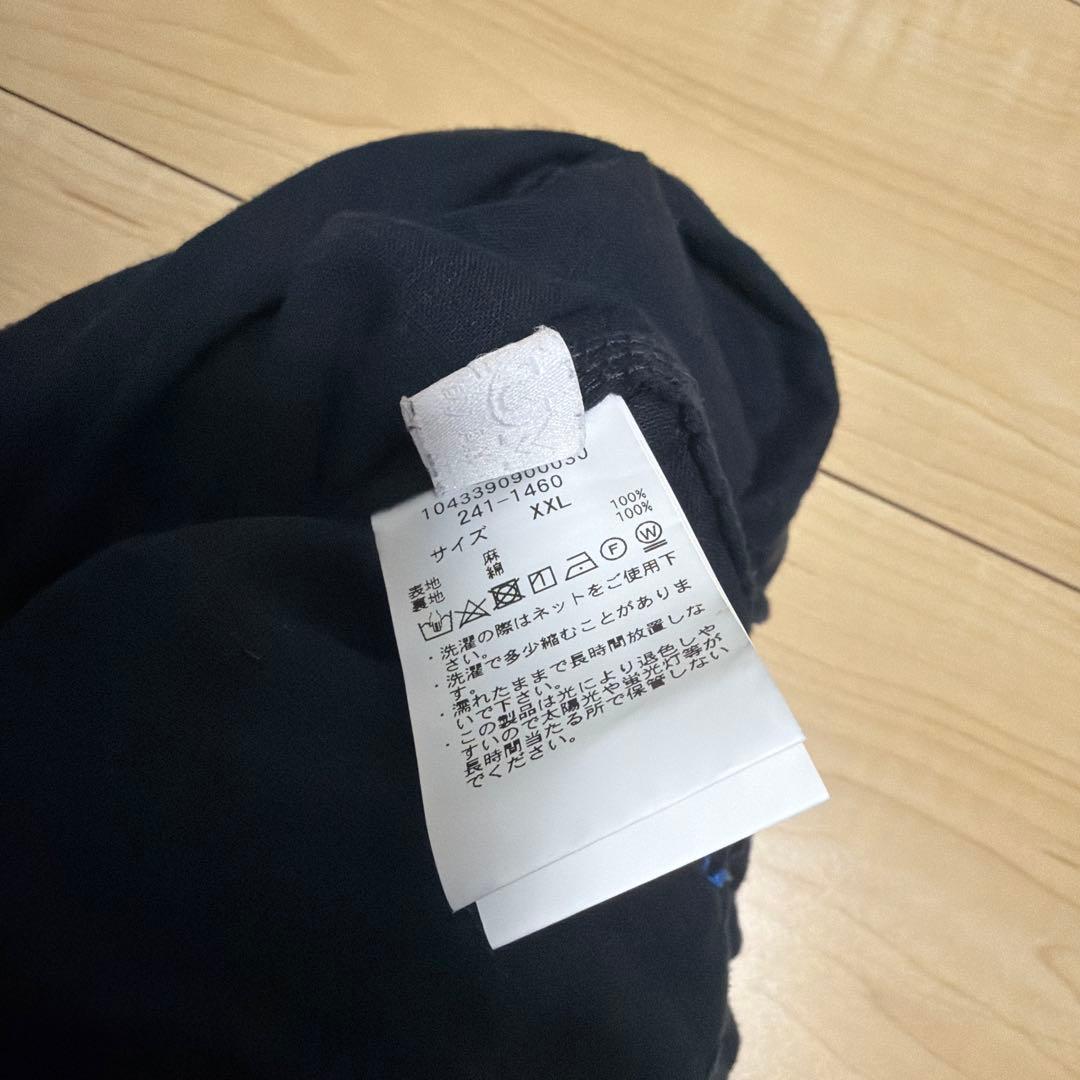 CAHLUMN リネン　セットアップ　XXL