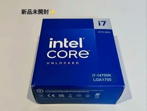 インテル i7-14700K デスクトッププロセッサー 20コア 新品未使用
