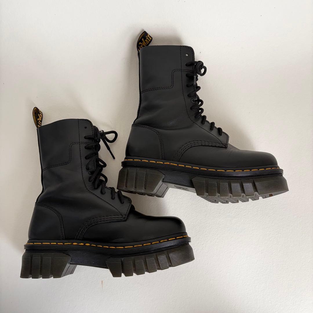 ＊美品【ドクターマーチン】AUDRICK ブーツ　レザー　ブラック　UK5