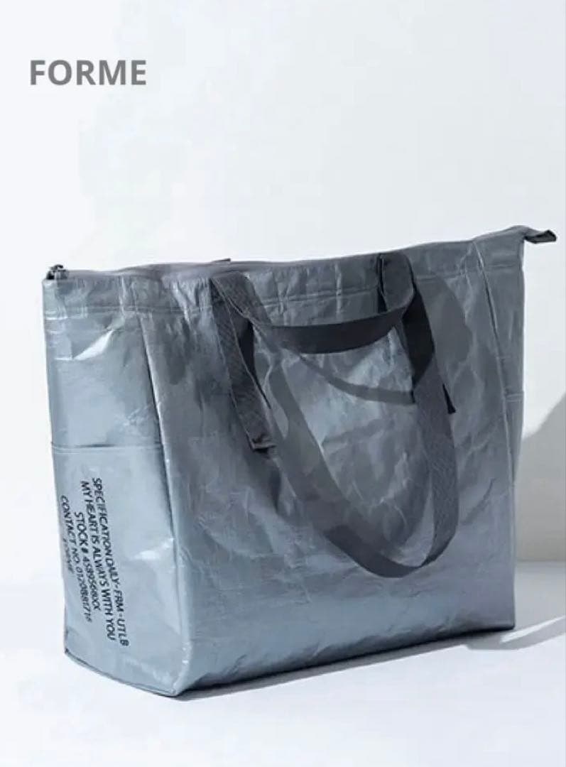 新品⋆ FORME 東原亜希　クーラーバッグ 大　チャコール