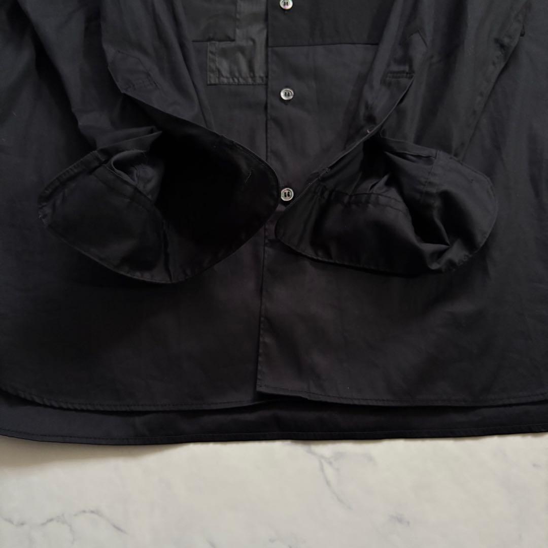 美品 コムデギャルソンオム AD2023 パッチワーク シャツ