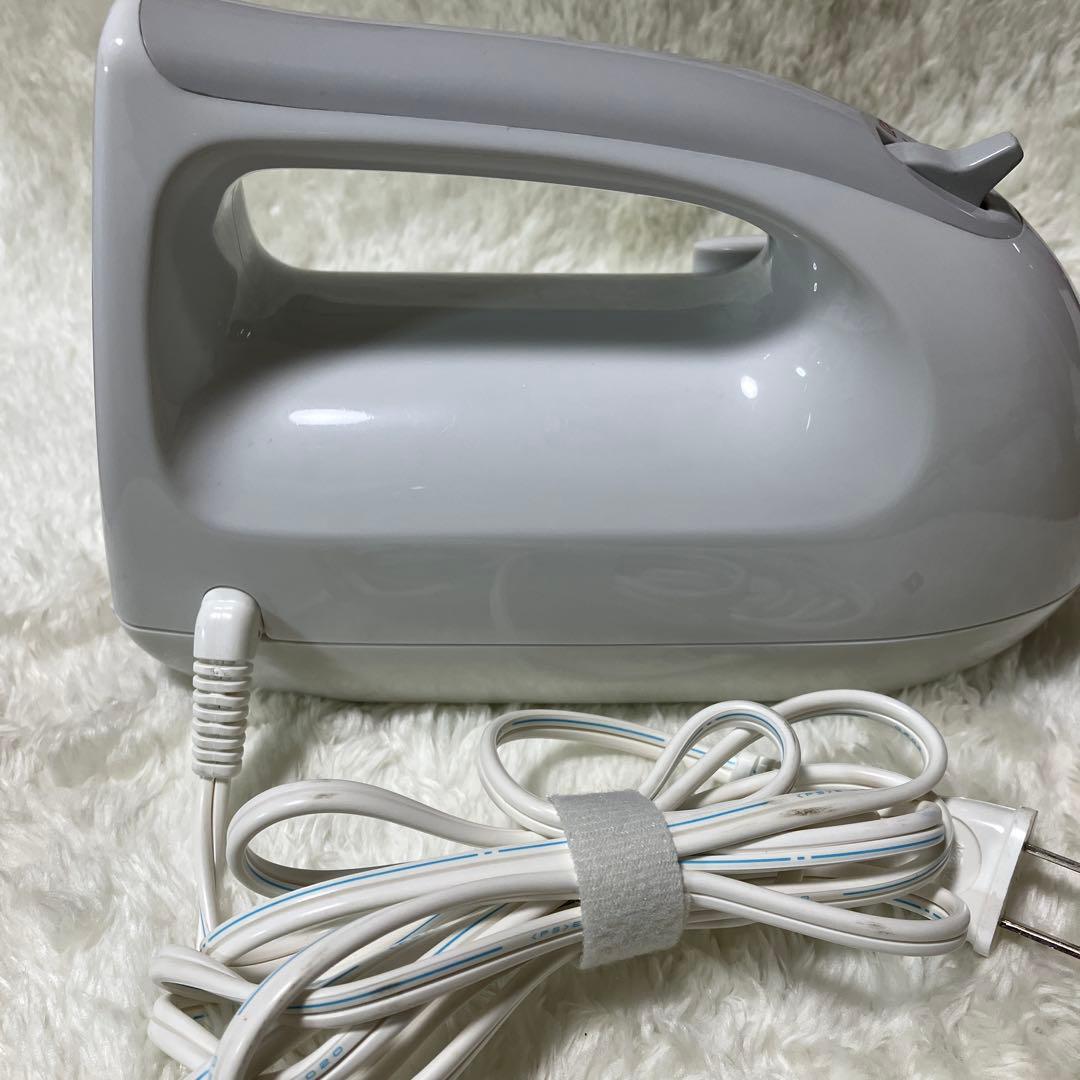 【極美品】　Panasonic ハンドミキサー MK-H4 ホワイト 泡立て器