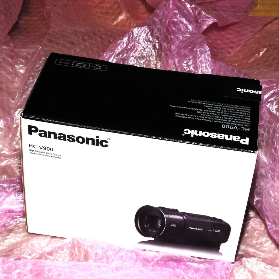 Panasonic HC-V900-K ビデオカメラ本体未使用2025年3月購入