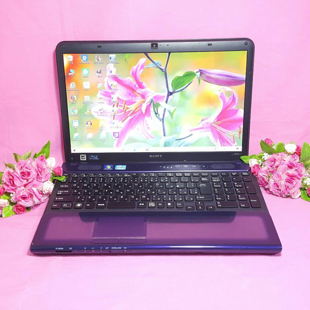 ❥WIN10❥お洒落SONY❥高速メモリ8G❥2世代CORE-I5❥WEBカメラ