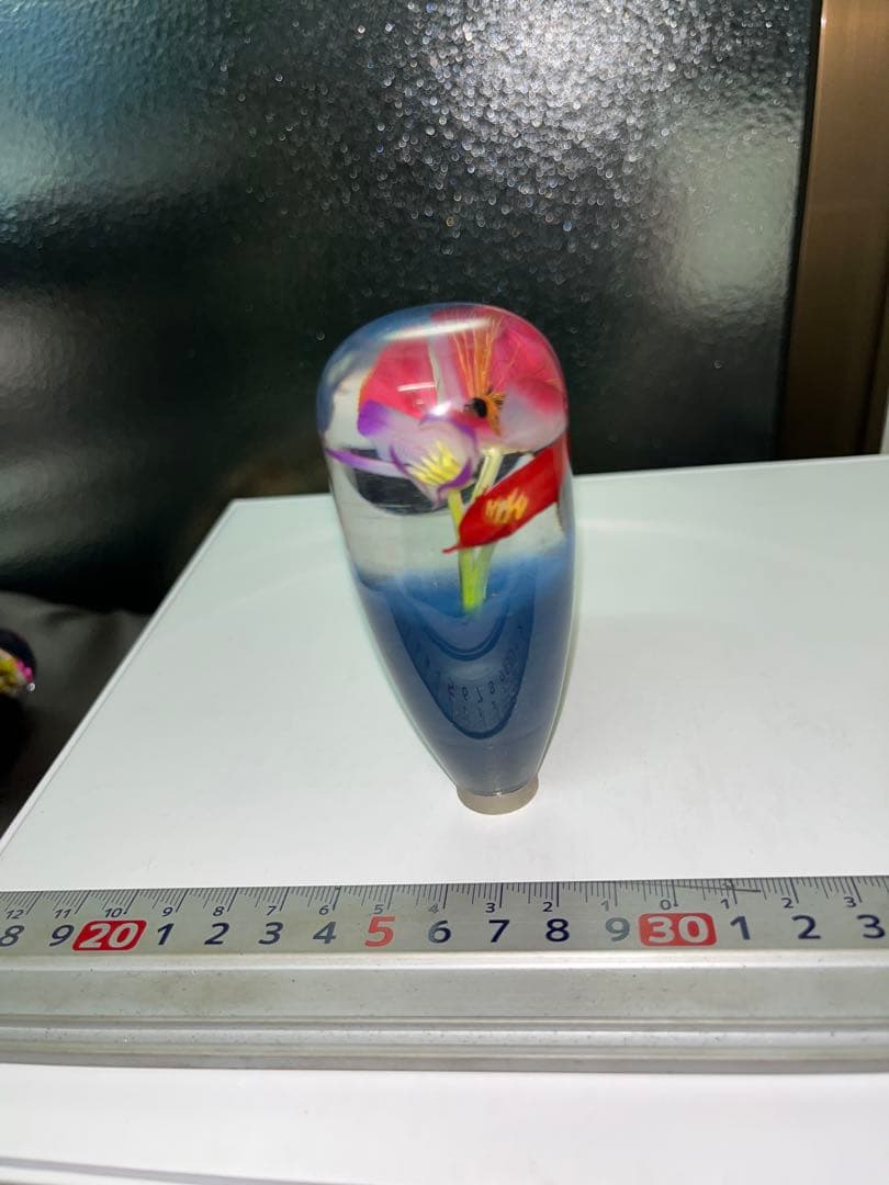 旧車　シフトノブ　水中花　花柄シフトノブ 10mm x 1.25mm