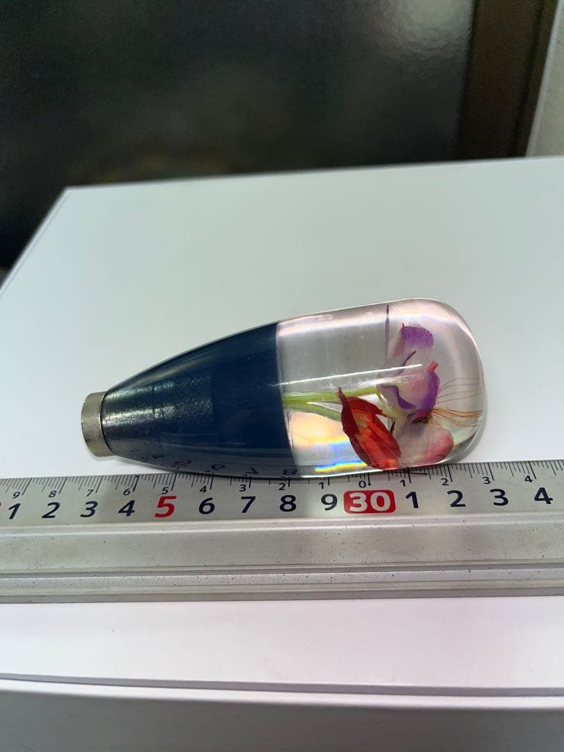 旧車　シフトノブ　水中花　花柄シフトノブ 10mm x 1.25mm