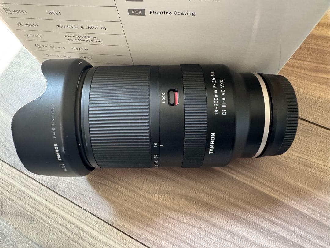 TAMRON 18-300mm F 3.5-6.3 タムロン Eマウント