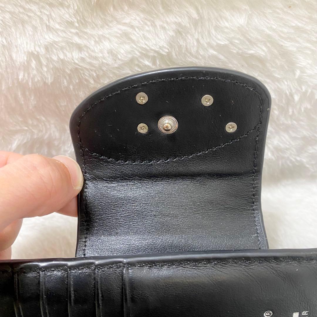 DIESEL ディーゼル 長財布 X08823 Dロゴ レザー　黒　オーバルD