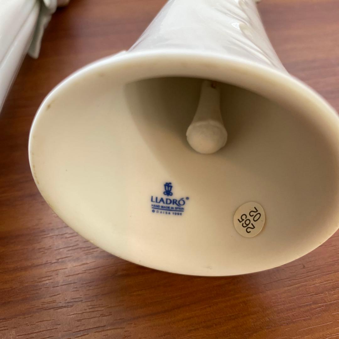 【マム】リヤドロ（Lladro）　陶器製 天使のフィギュア 2体セット