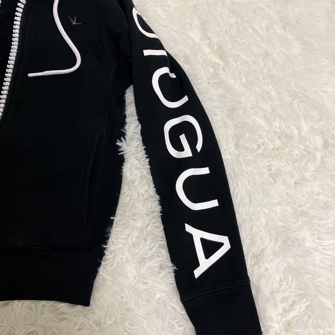 【美品】1PIU1UGUALE3 RELAX 黒　ロゴ　パーカー　セットアップ