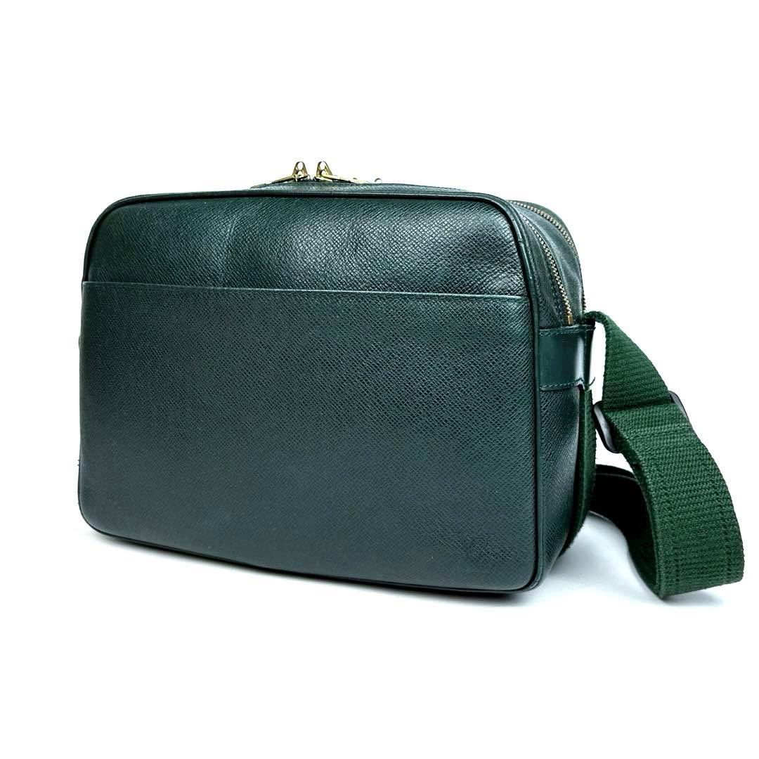 ふきルイヴィトン タイガ リポーターPM M30154 ショルダーバッグ緑