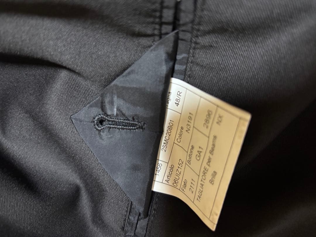 黒 ダブルブレスト テーラードジャケット