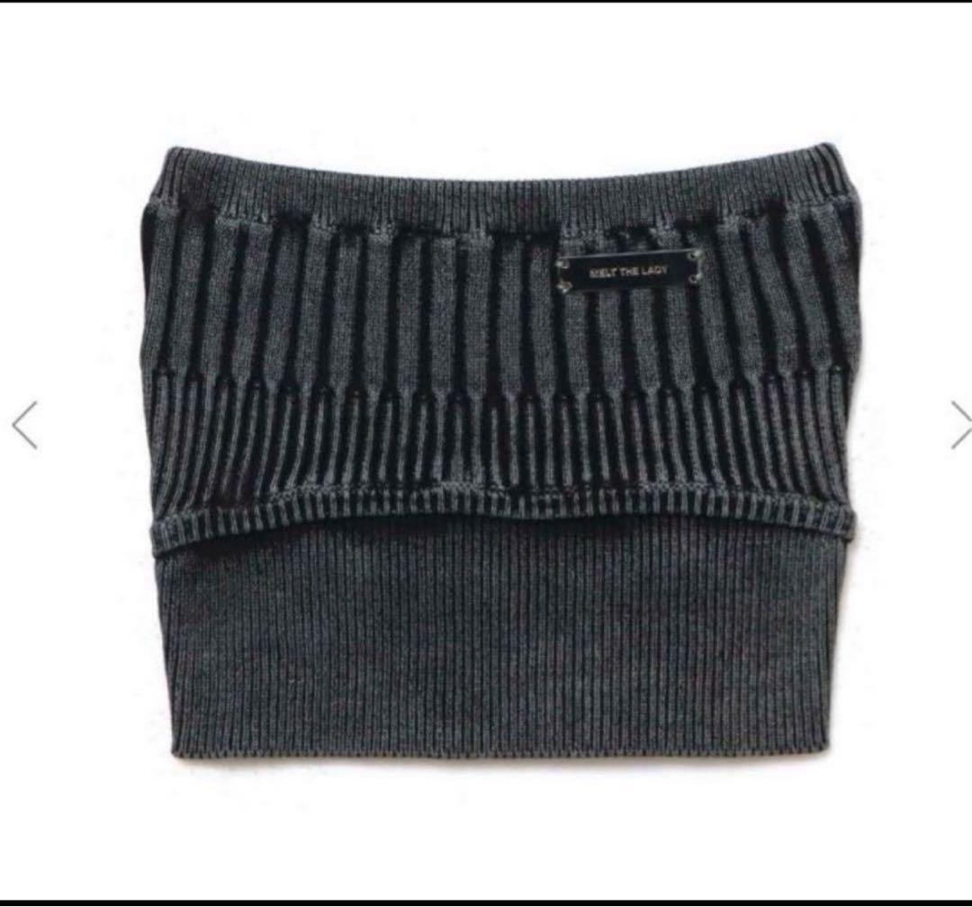 トップス MEET THE LADY lib tube top