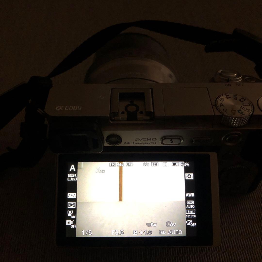 SONY α6000 コンパクトデジタルカメラ
