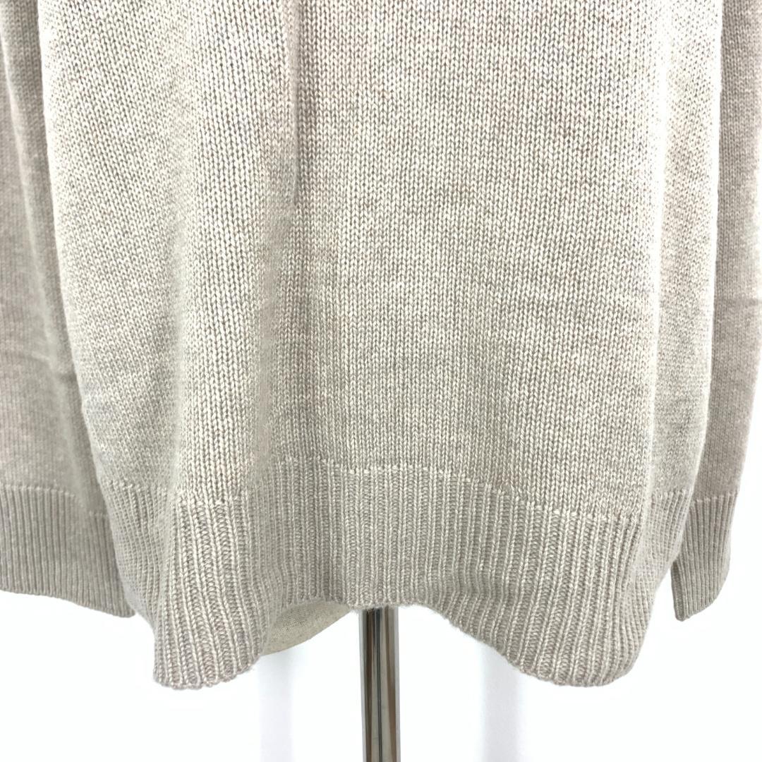 LA9260 エスマックスマーラ 長袖ニット ベージュ ウール M程度