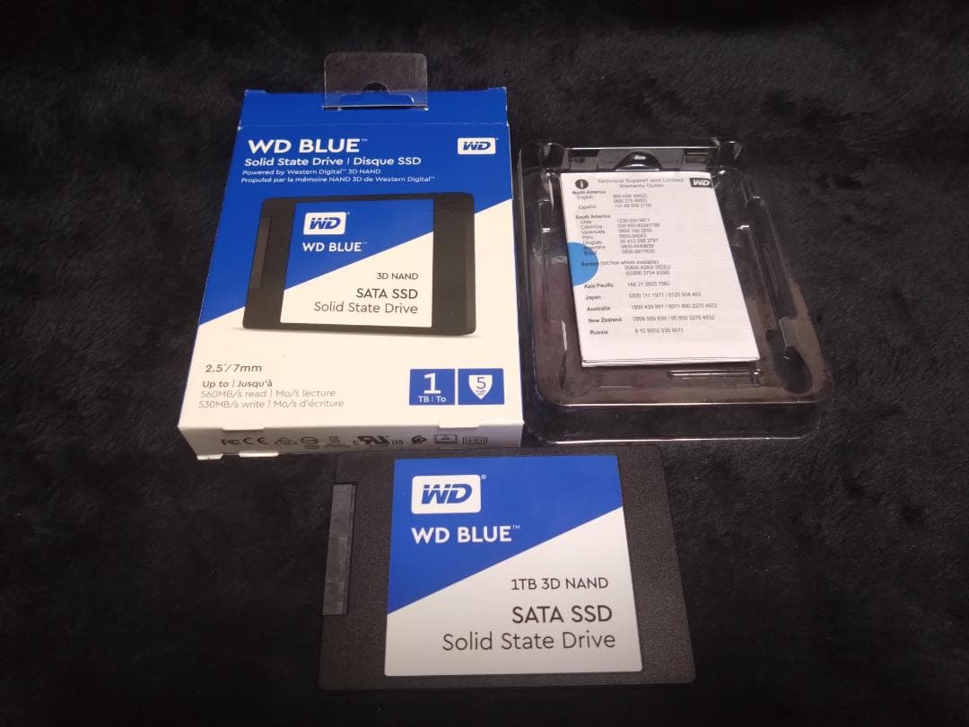 内蔵型SSD WD BLUE SATA SSD 1TB