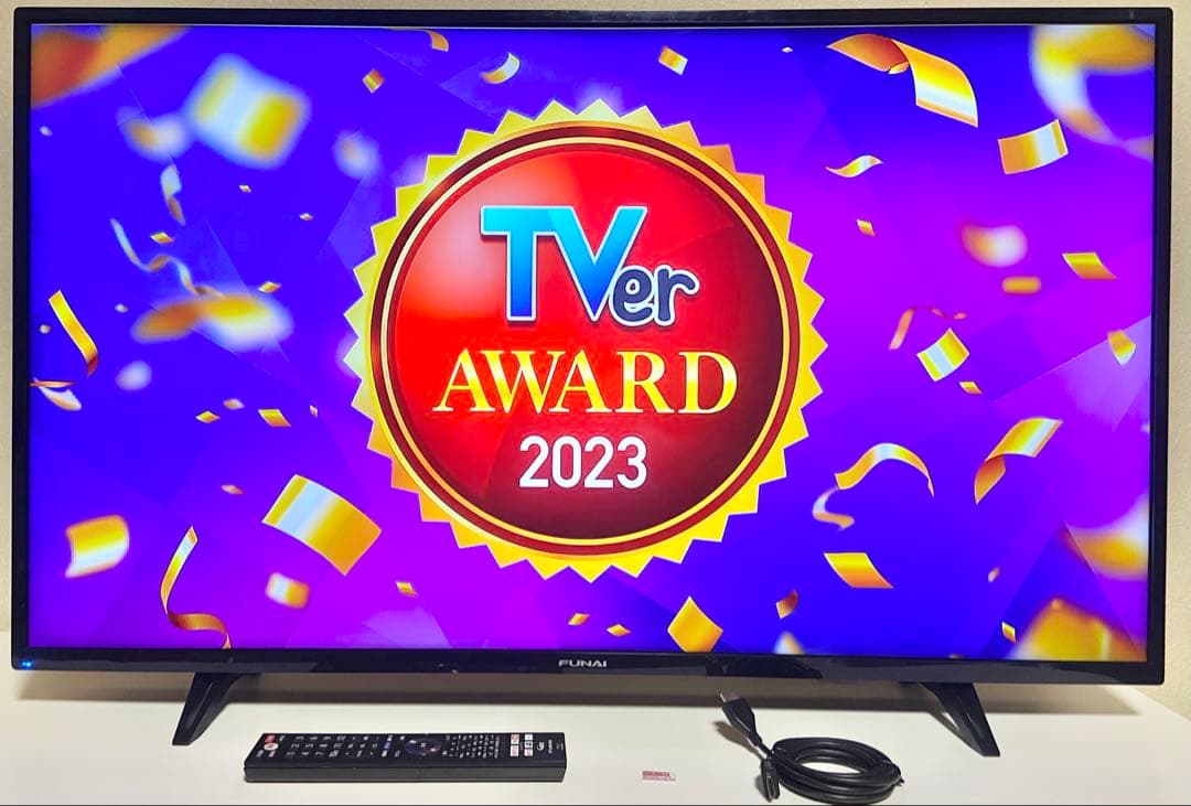 【今だけ特価】FUNAI 43V型（2023年製）｜動作良好・近隣無料配送