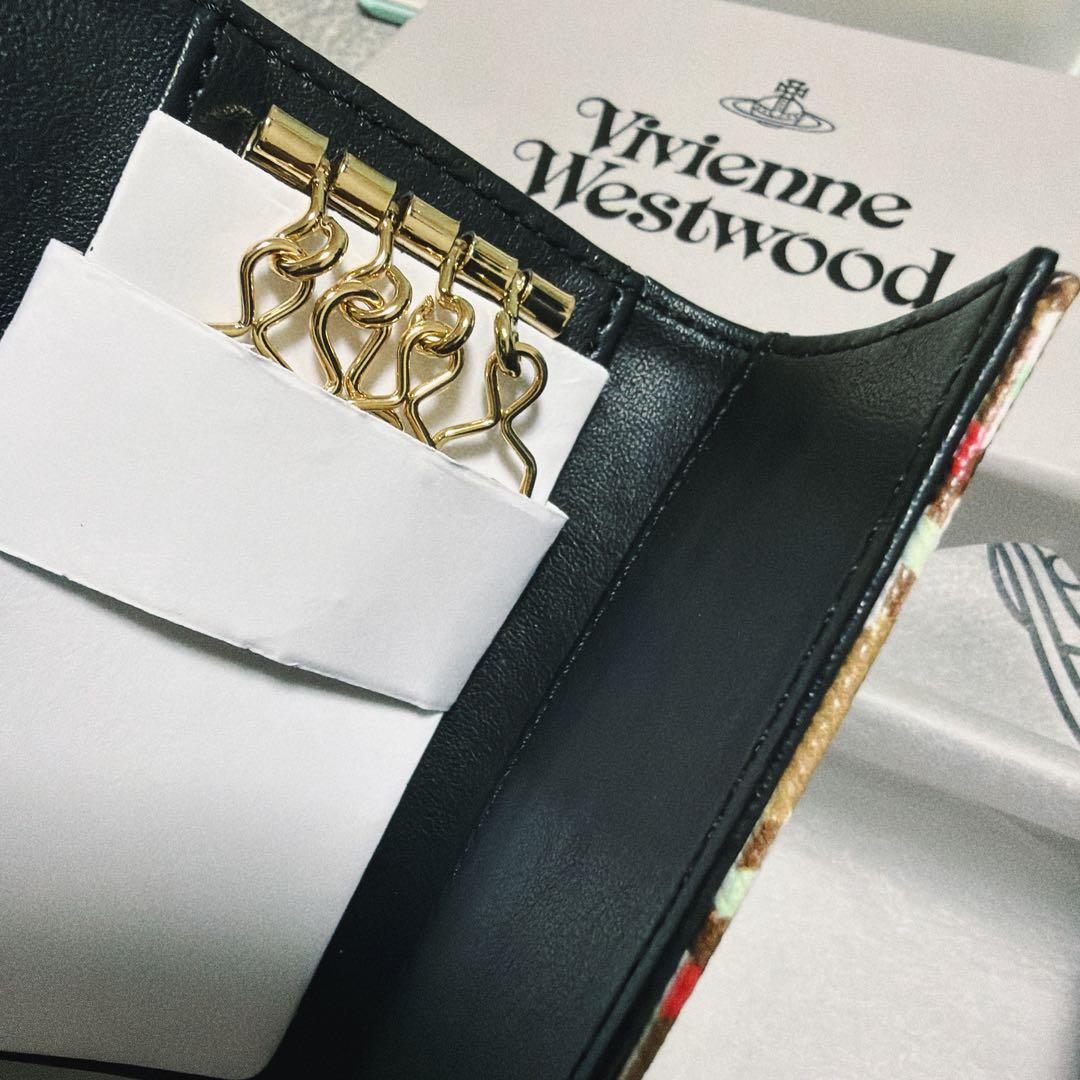 新品未使用 ヴィヴィアンウエストウッド 4連　キーケース