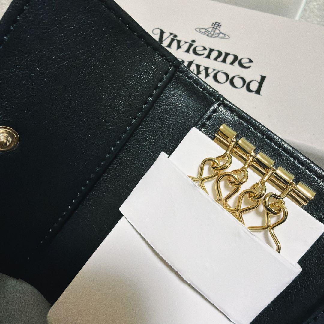 新品未使用 ヴィヴィアンウエストウッド 4連　キーケース