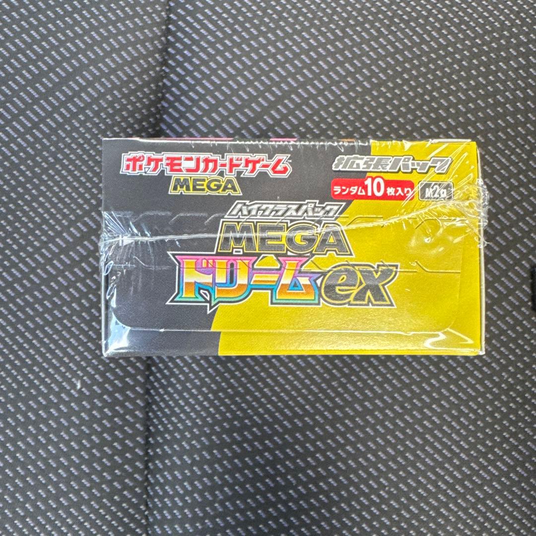 ポケモンカードゲーム MEGA ドリームex 1box シュリンクあり