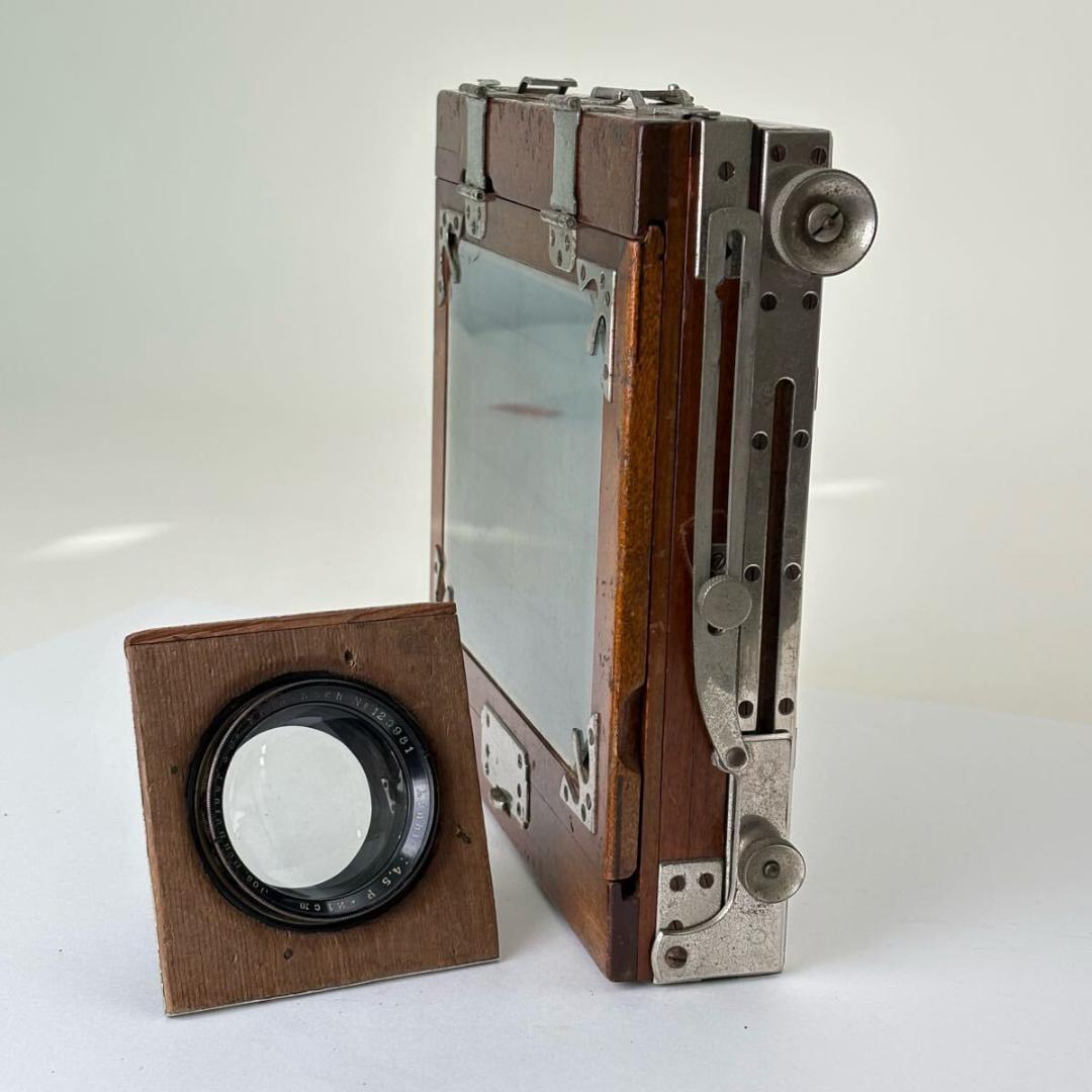 大判カメラ Jos.Schneider Xenar 21cm 4.5 蛇腹