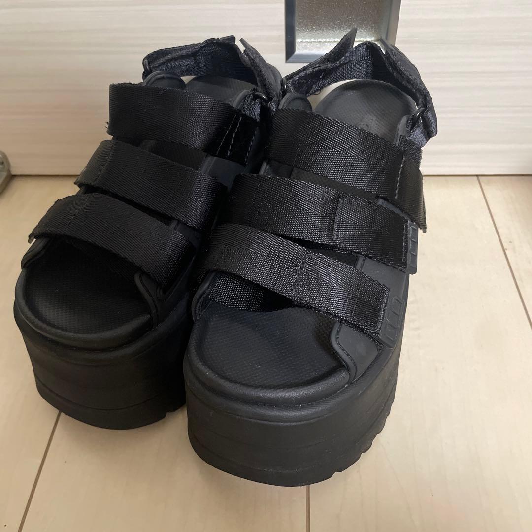 UGG W GOLDENRISE / アグ ゴールデンライズ ブラック　23cm