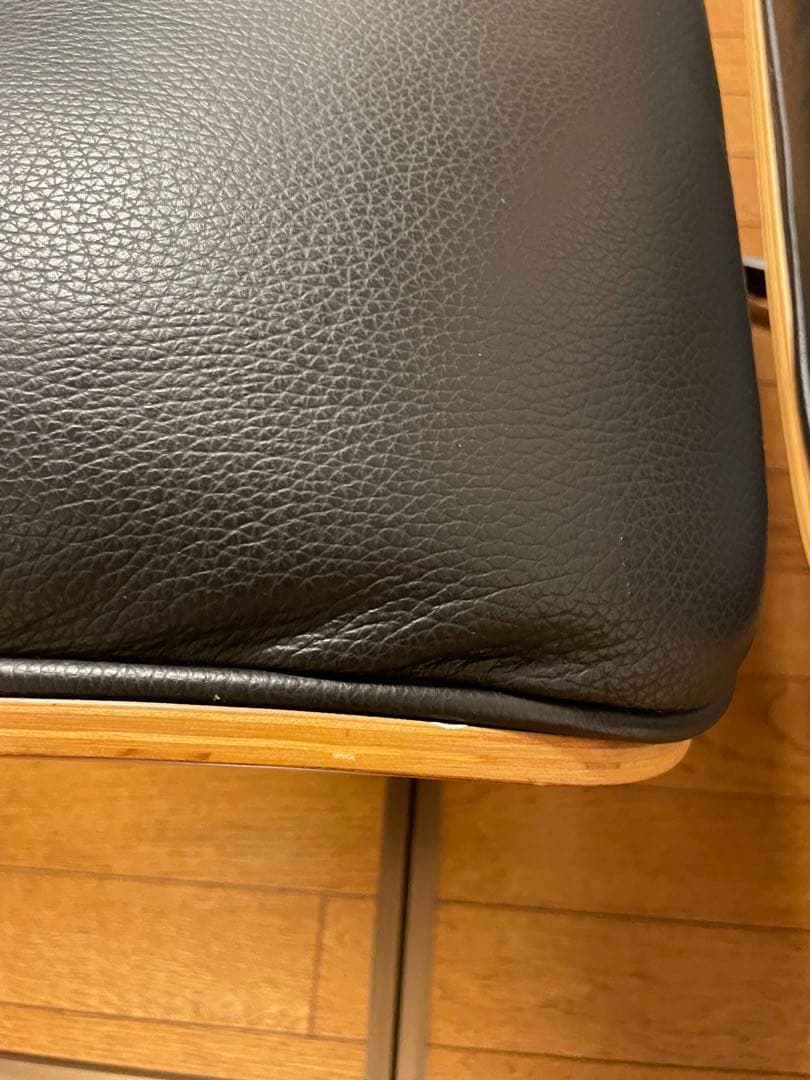 ②美品　イームズ　ウォールナット　ラウンジチェア　オットマン　EAMES