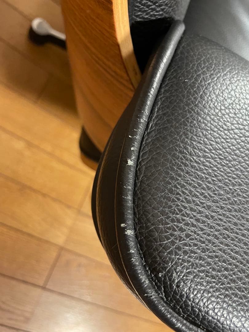 ②美品　イームズ　ウォールナット　ラウンジチェア　オットマン　EAMES