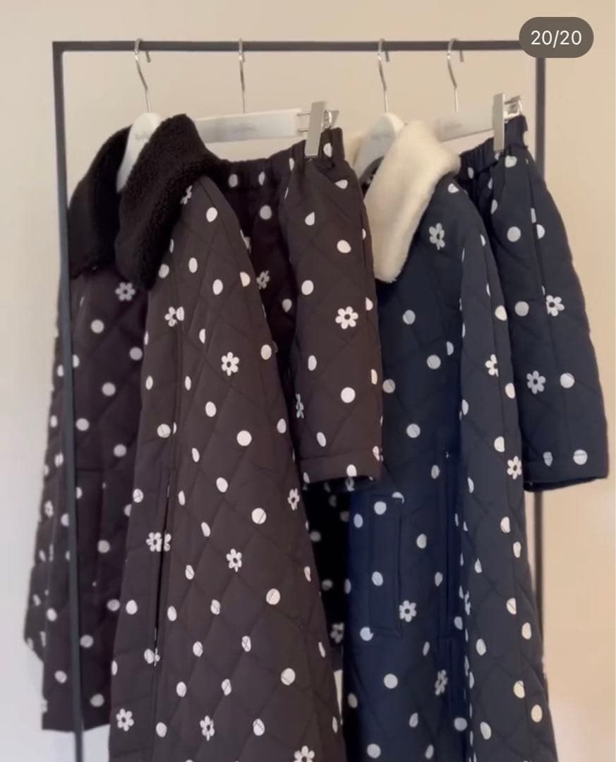 新品タグ付rosymonster フラワードット　ケープ　ショートパンツ　セット