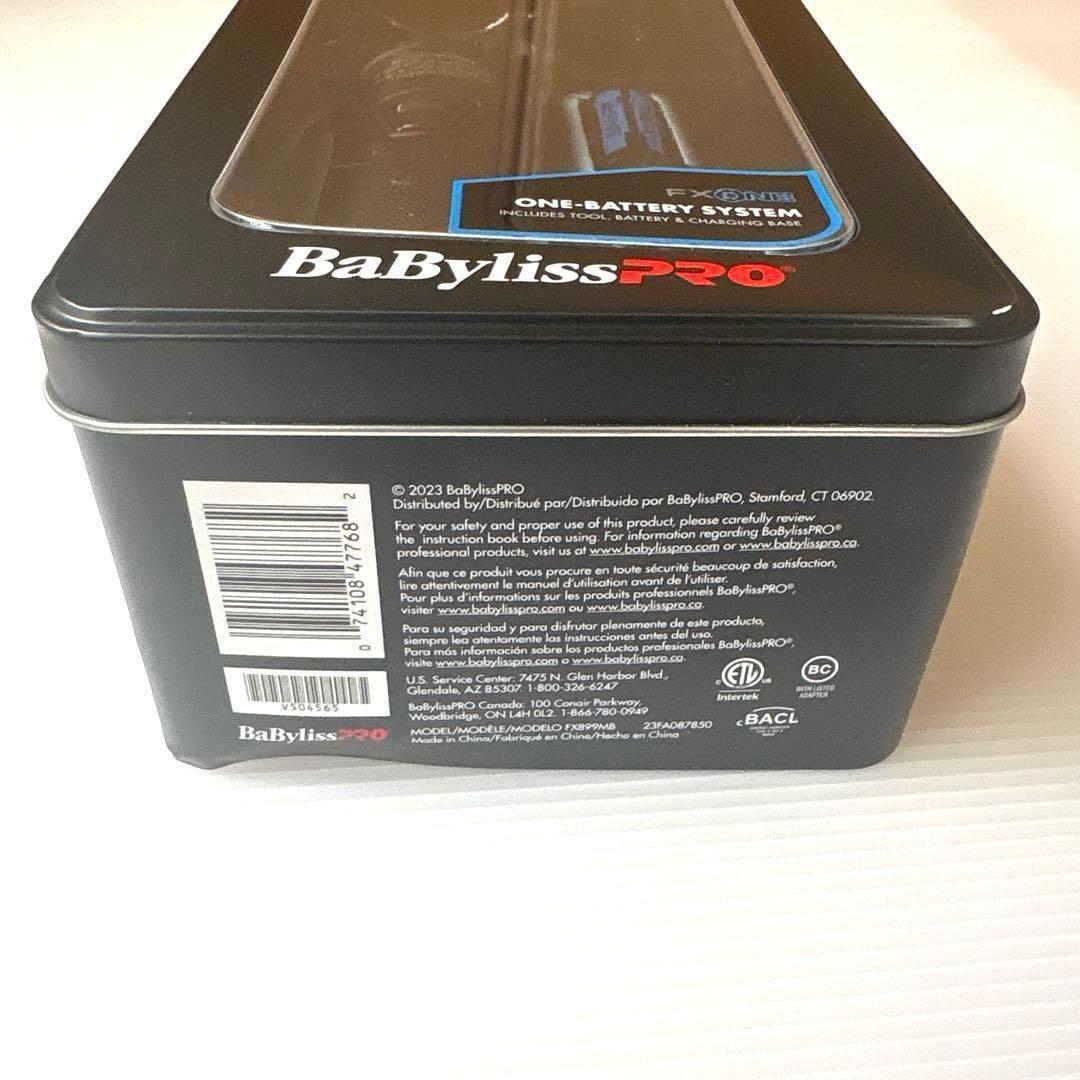 BaBylissPRO FXONE BLACKFX トリマー プロ仕様