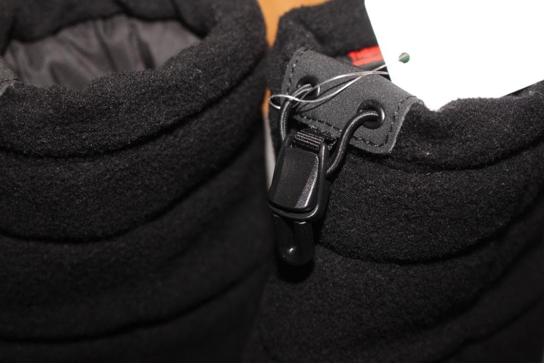 22cm 黒ノースフェイスヌプシブーティWP 防寒ブーツ NFW52272