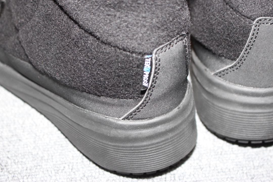 22cm 黒ノースフェイスヌプシブーティWP 防寒ブーツ NFW52272