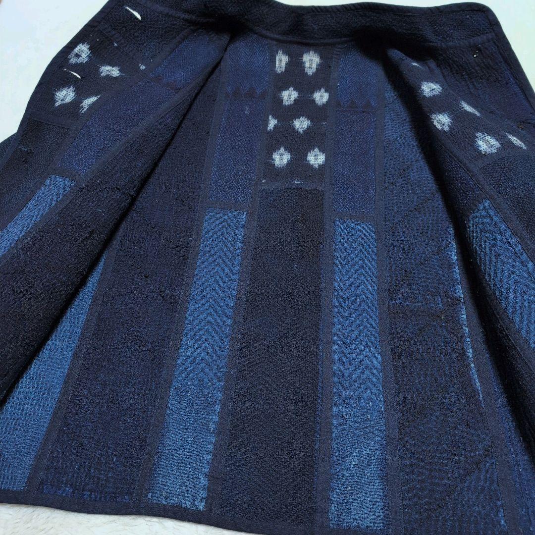 古布 藍染め 刺し子 ジャケット コート コットン レディース メンズ